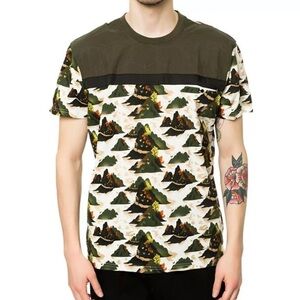 Staple Pigeon The Militech Graphic T-Shirt, Size Large, Unisex, Preowned